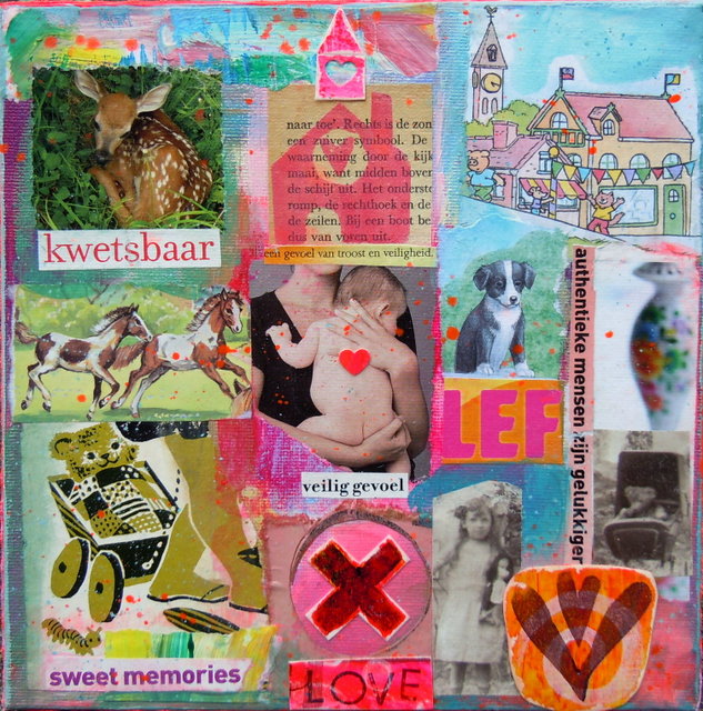 Collages maken/Scrapbooking with UvaSociaal! (Collab)